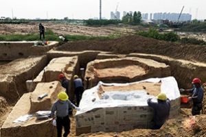 探访安徽三官庙夏遗址：3700年前江淮人已住上“窑洞”