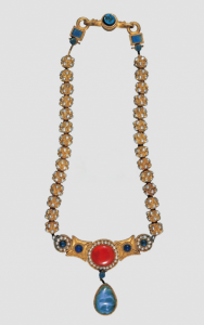 隋代 · 嵌珍珠宝石金项链（中国国家博物馆）
