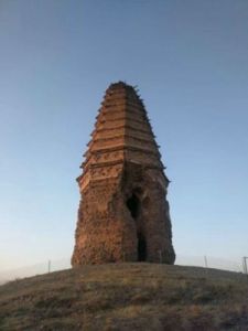 内蒙古赤峰市千年辽塔抢救性加固完成