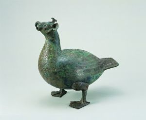 战国 · 鸟形尊（重庆中国三峡博物馆）