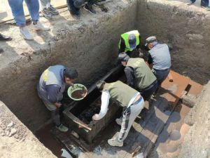 江苏：盐城发现两座西汉早期墓葬 出土随葬品140余件