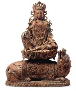 西夏 · 鎏金观音菩萨铜造像  （宁夏博物馆）